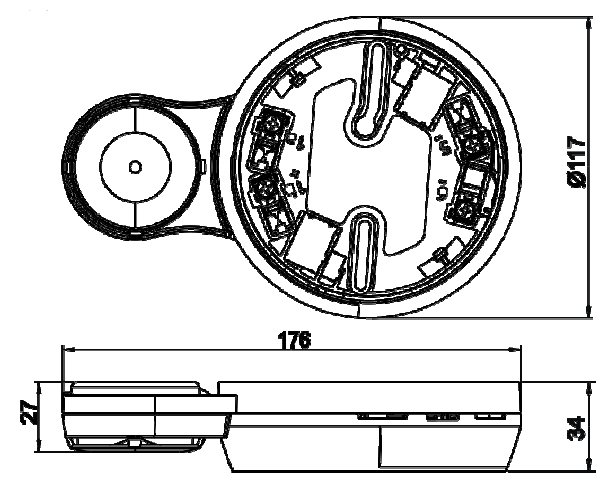 DBS722-CN 蜂鳴器底座(圖6) DBS722-CN 蜂鳴器底座(圖6)